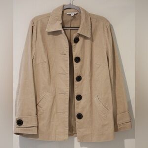 Tan Corduroy Jacket 100% cotton shell